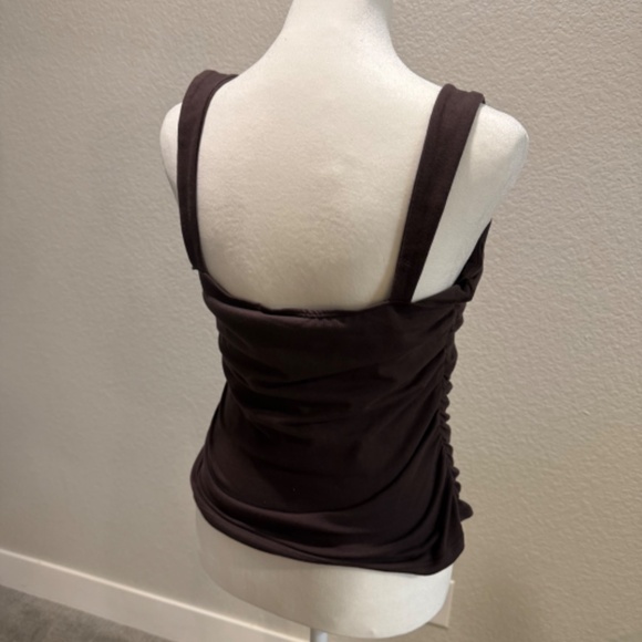Reformation chocolate brown tank top, NWT - Picture 3 of 7